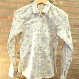Steven Alan Reverse Seam Organic Floral Shirt